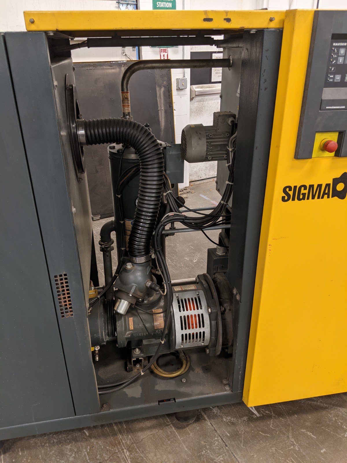 【予約中！】 2008 Kaeser ASD 40ST Rotary Screw Compressor (#4064B) メンテナンス
